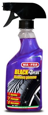 Black 3 Plus - Nero gomme
